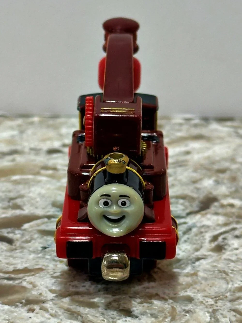 Thomas & Friends Harvey the Crane Engine Die Cast Take Along 2003 Learning Curve